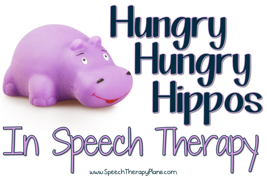 Hungry Hungry Hippos In Speech Therapy