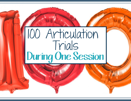 100 articulation trials